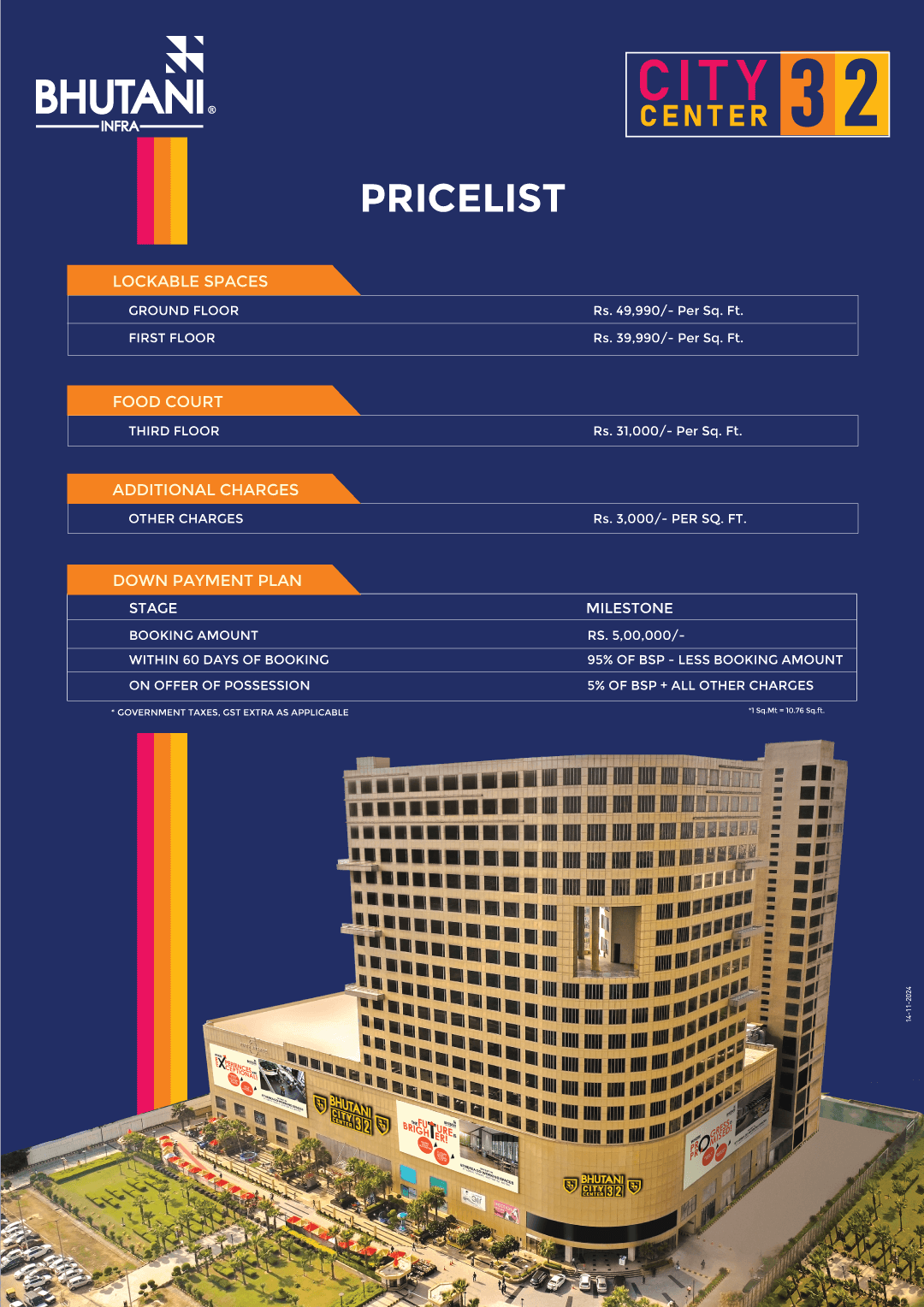 Bhutani Sector 32 Noida