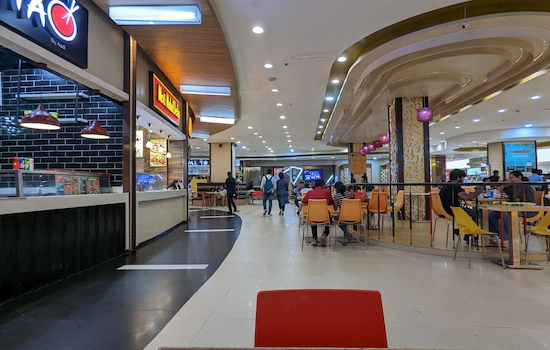 Bhutani City Center kiosk shops foodcourts studio apartment