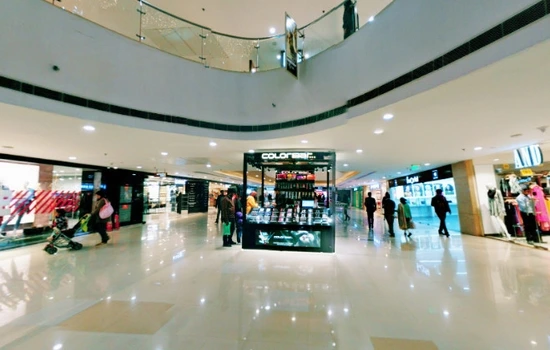 Bhutani City Center kiosk shops foodcourts studio apartment